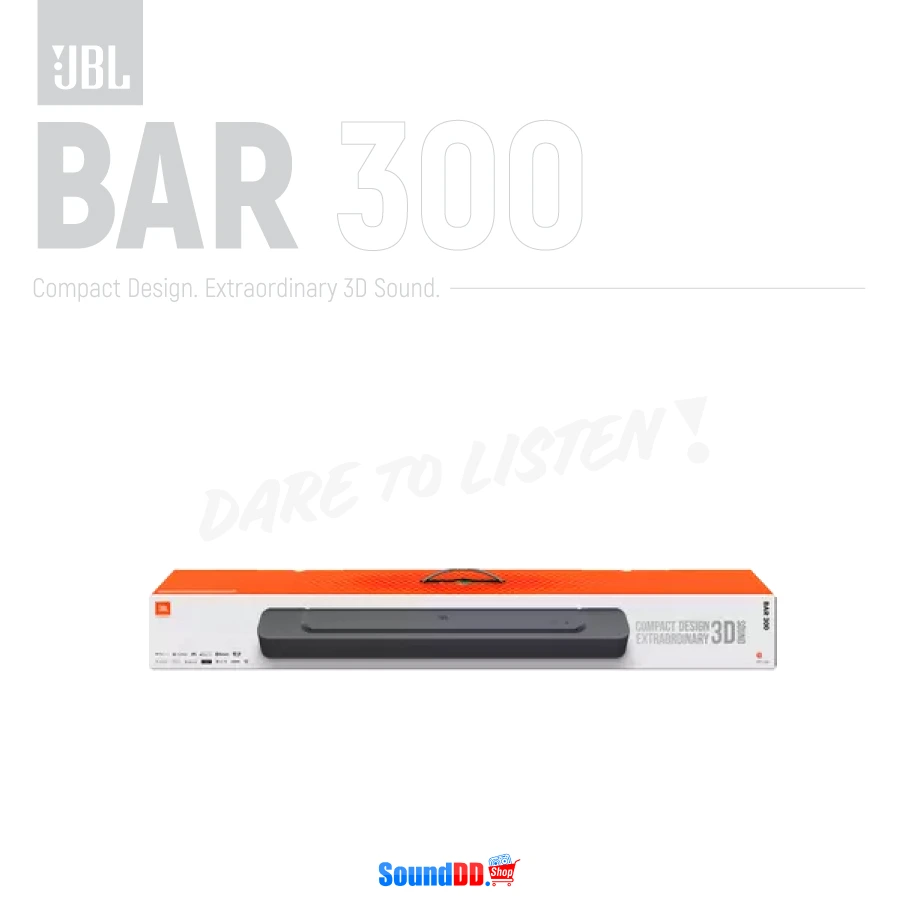 อุปกรณ์ภายในกล่อง JBL BAR 300