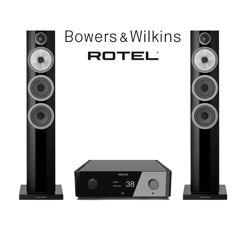 BW-704S3-ROTEL-MichiX3-BK สีดำ