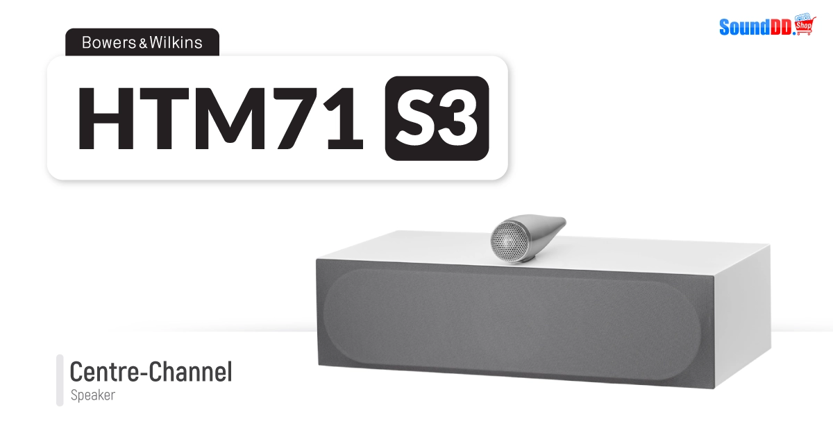 Bowers & Wilkins HTM71 S3 สีขาว