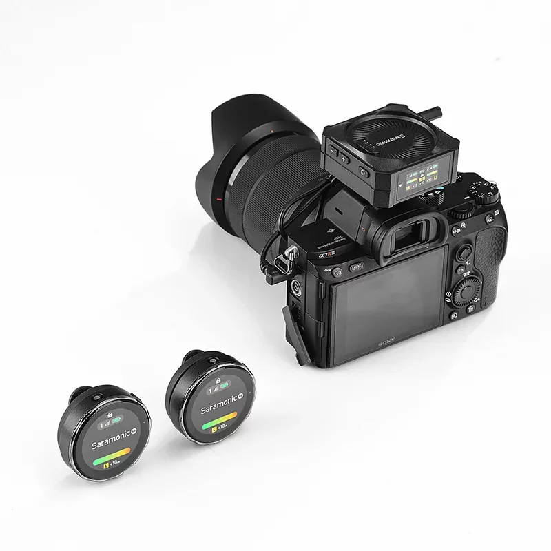 SARAMONIC Blink ME B2 ไมค์ลอยดิจิตอล Dual-Channel หน้าจอทัชสกรีน - Image 12