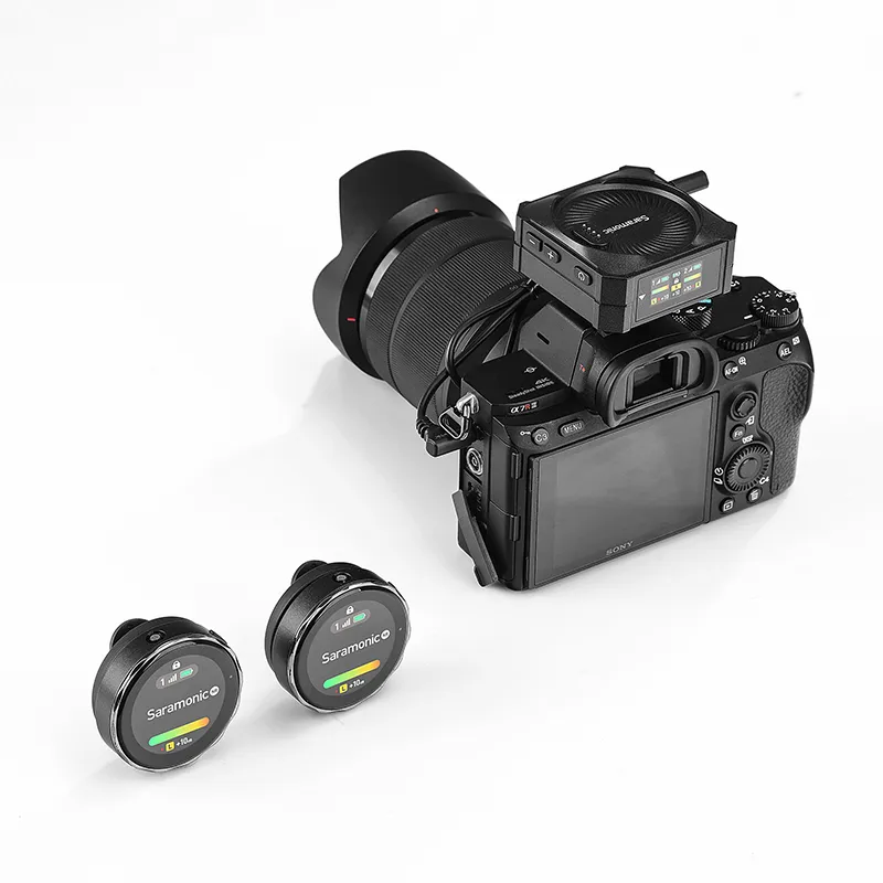 SARAMONIC Blink ME B2 ไมค์ลอยดิจิตอล Dual-Channel หน้าจอทัชสกรีน - Image 12