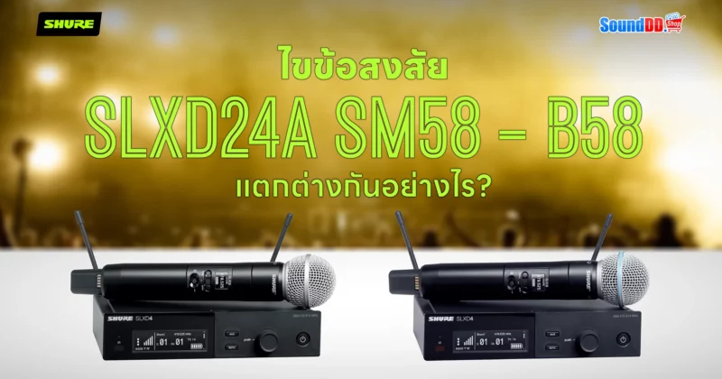 SLXD24A SM58 - B58