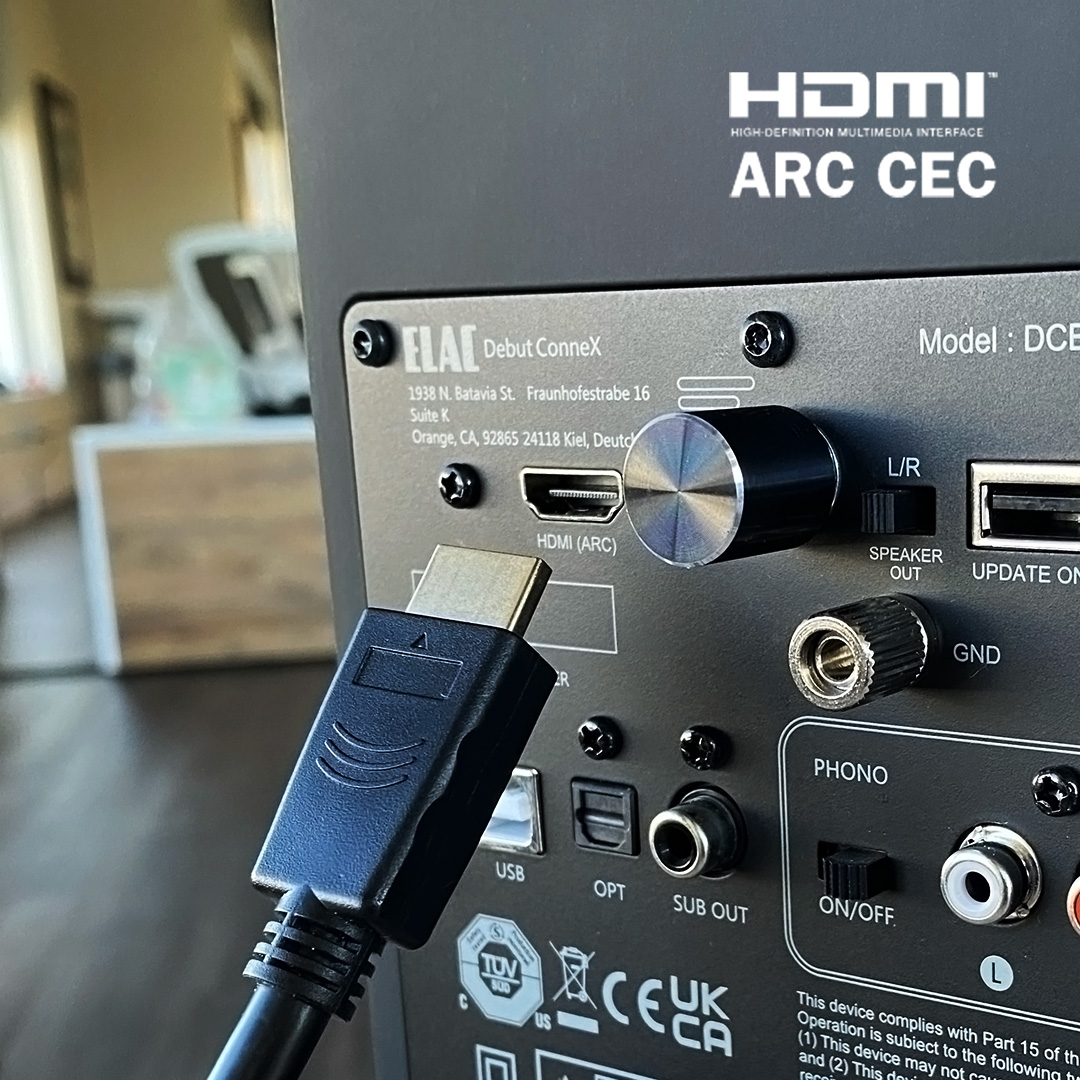 รองรับ HDMI (eARC และ ARC)