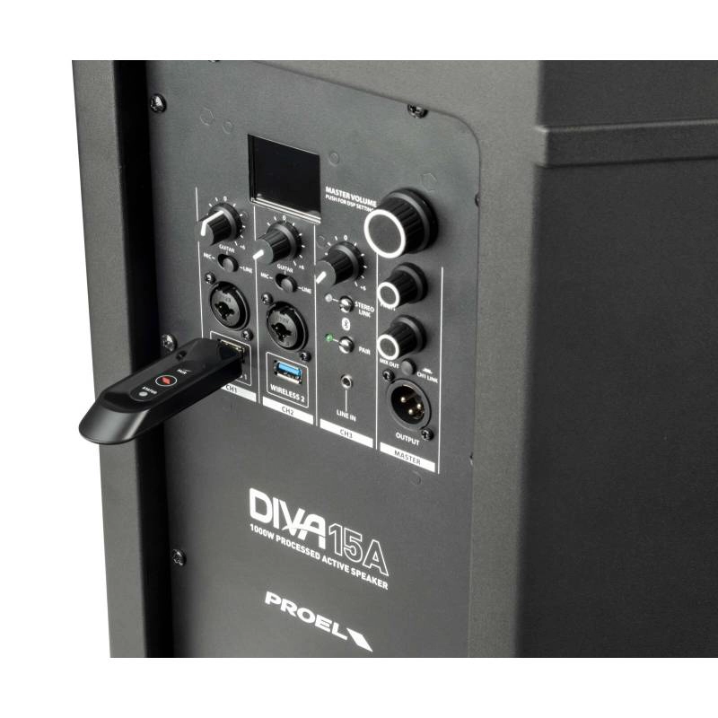 PROEL DIVA15A ลำโพง Active 15 นิ้ว 1000 วัตต์ 2 ทาง มีแอมป์ในตัว - Image 15