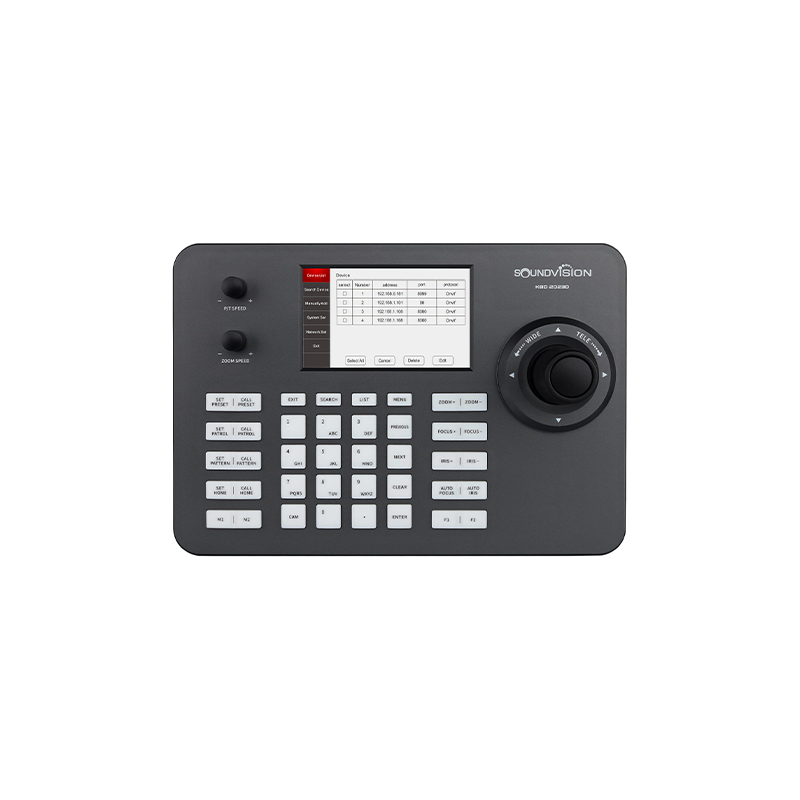 SOUNDVISION KBD-2023D ตัวควบคุมกล้องแบบเน็ตเวิร์ค - Image 3