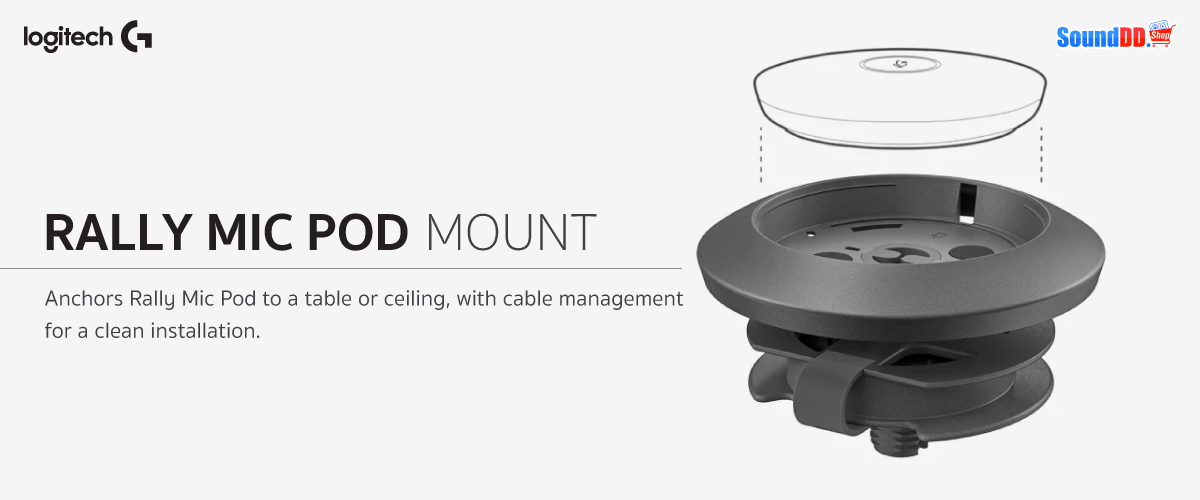LOGITECH RALLY MIC POD MOUNT