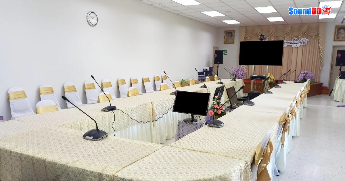 ชุดไมโครโฟนห้องประชุม BOSCH