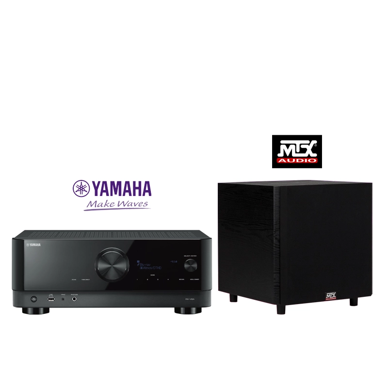 YAMAHA RX-V6A + MTX AUDIO TSW10