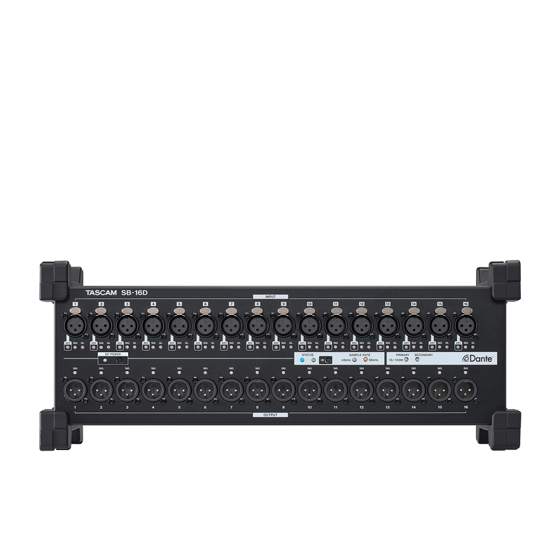 TASCAM SB-16D Dante Stage Box