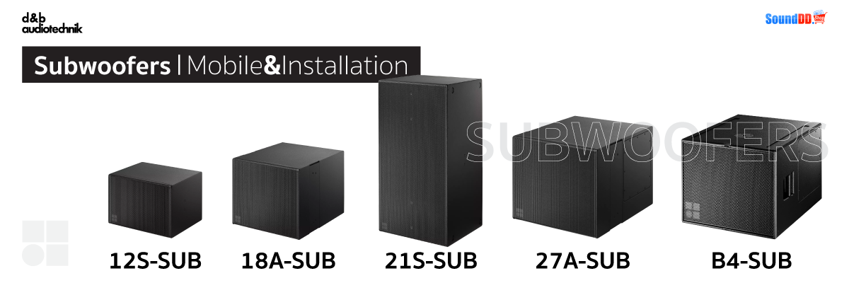 d&b Subwoofers