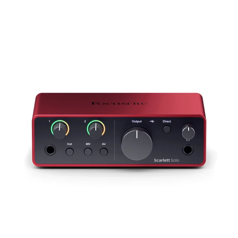 FOCUSRITE SCARLETT SOLO (4th GEN)