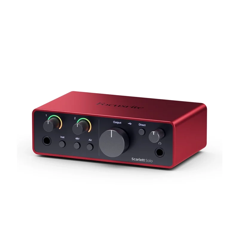 ออดิโอ อินเตอร์เฟส FOCUSRITE SCARLETT SOLO (4th GEN)