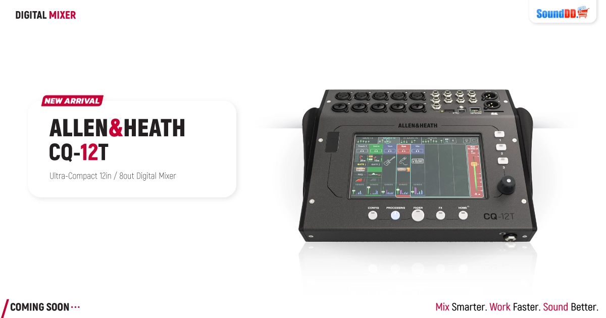 สินค้าใหม่ ALLEN&HEATH CQ-12T
