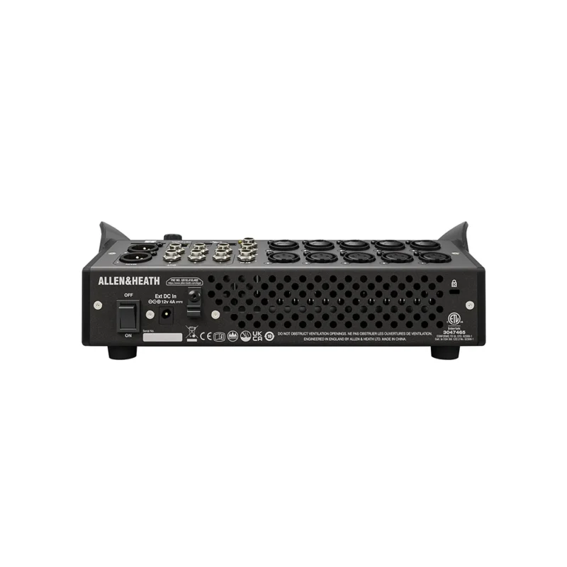 มิกเซอร์ ALLEN&HEATH CQ-12T ด้านบน