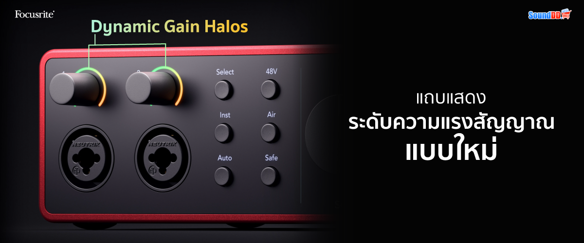 Dynamic Gain Halos