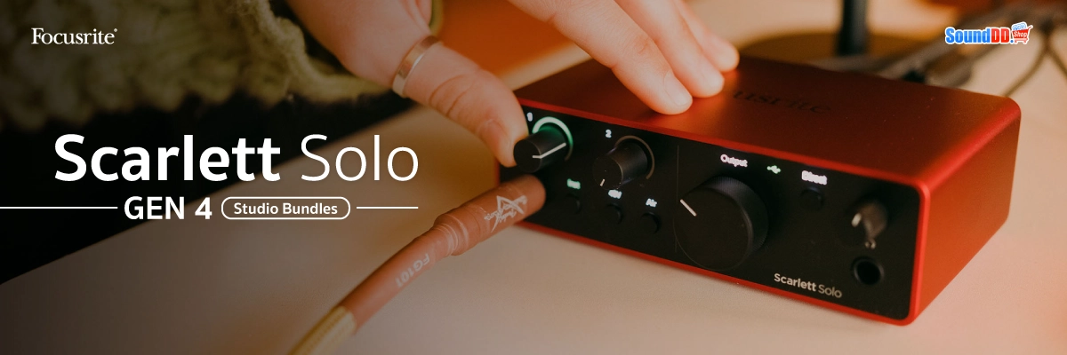 FOCUSRITE SCARLETT SOLO (4th GEN)