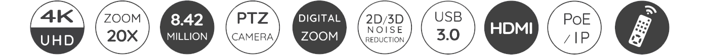 Features Soundvision UHD-400AT20X