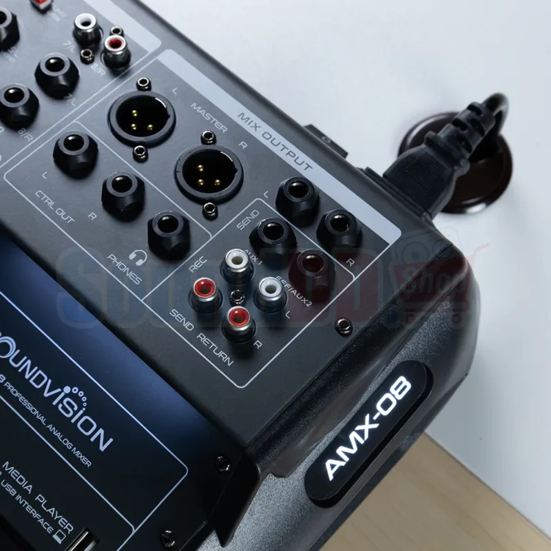 SOUNDVISION AMX-08 มิกเซอร์ อนาล็อก 8 ชาแนล - Image 13
