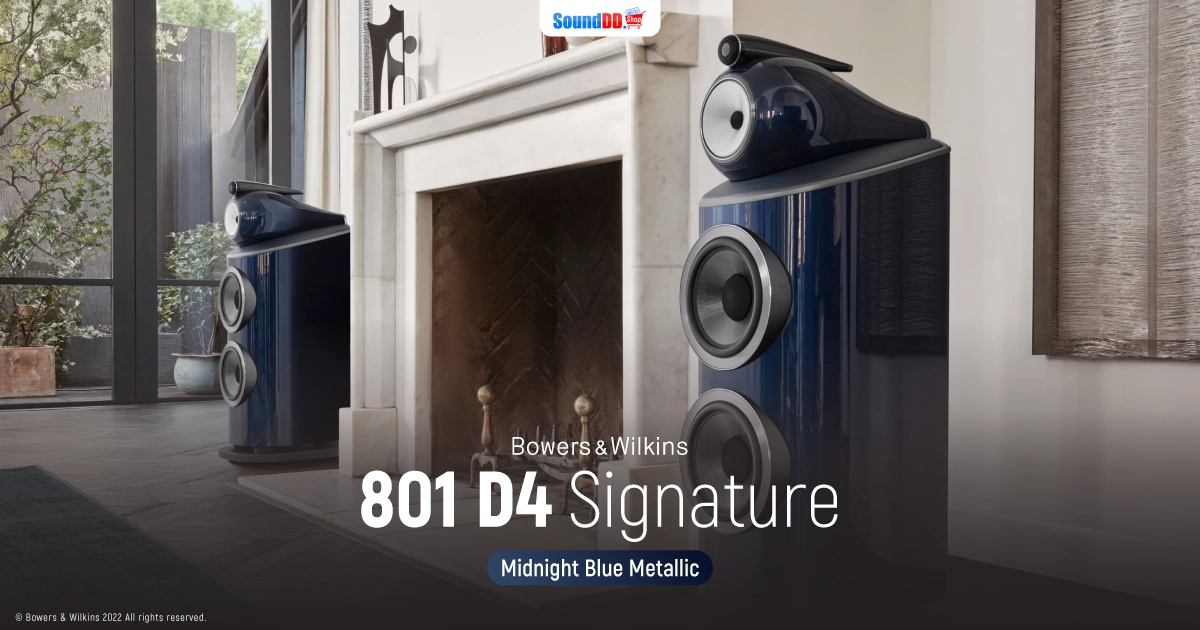 Bowers & Wilkins 801 D4 Signature Midnight Blue Metallic