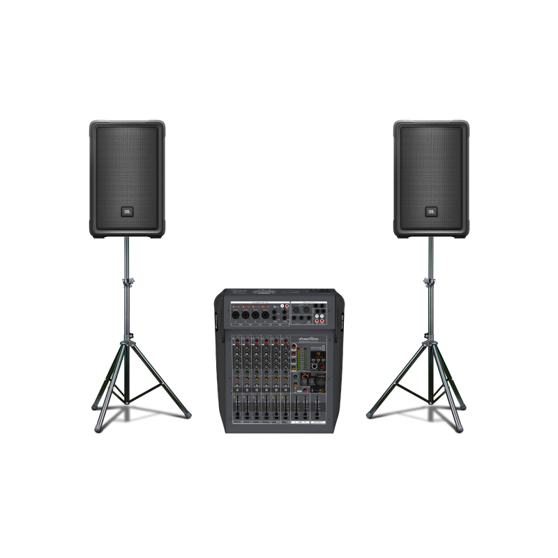 ชุดเครื่องเสียง IRX108BT + AMX-08