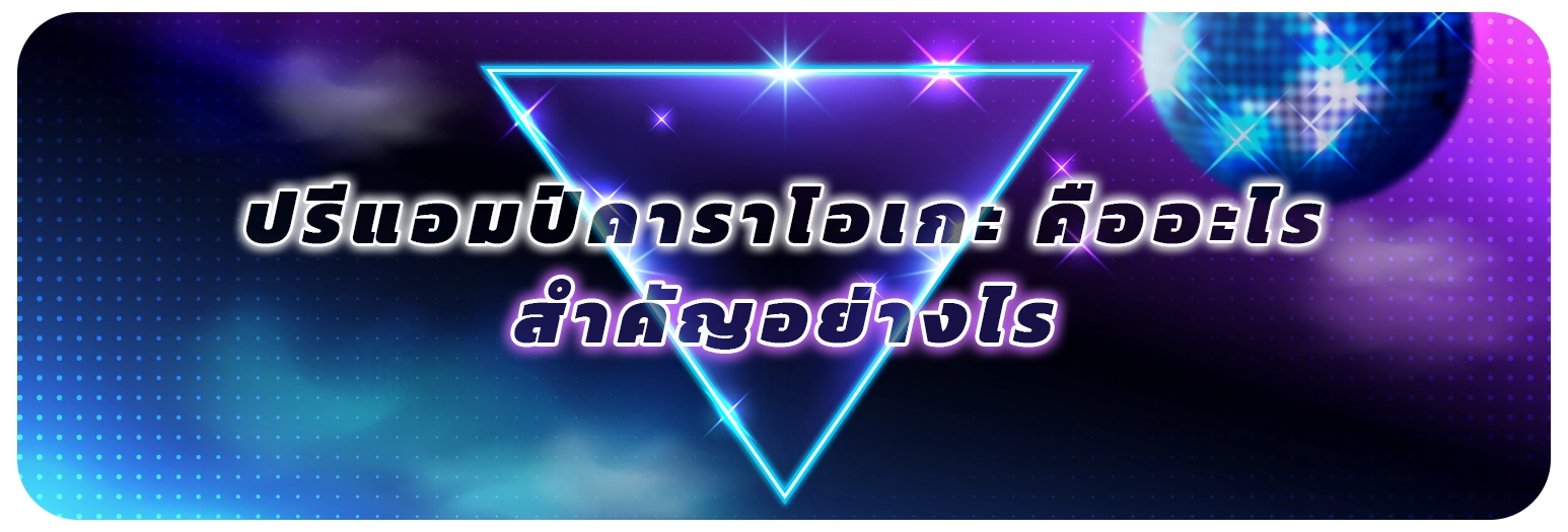 ปรีแอมป์คาราโอเกะ คืออะไร สำคัญอย่างไร