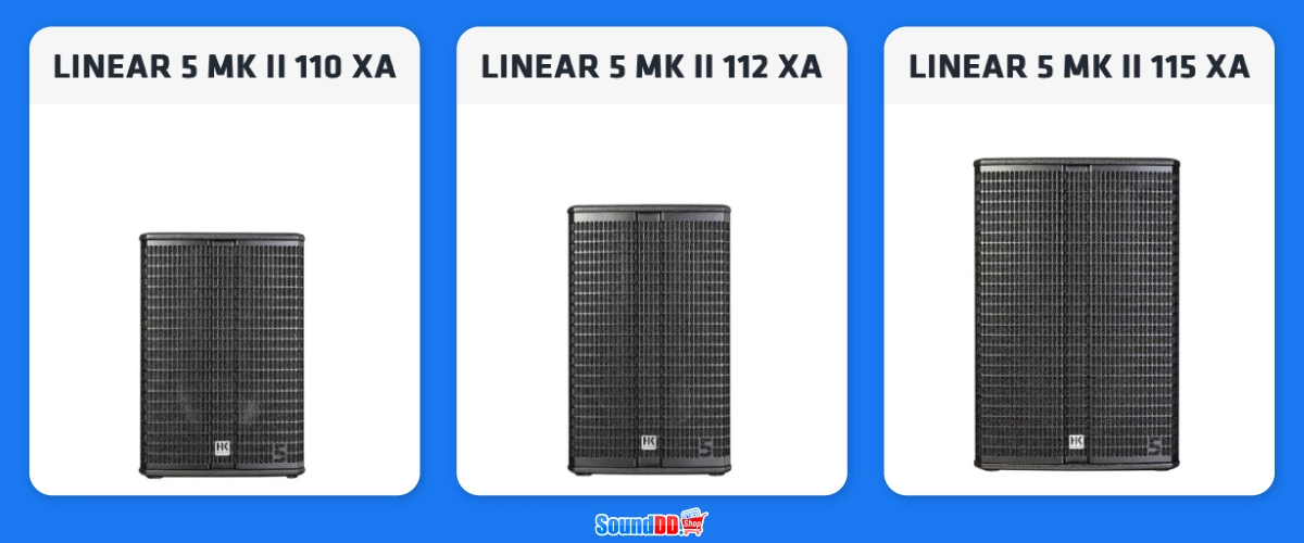 HK Audio Linear 5 MKII XA Models
