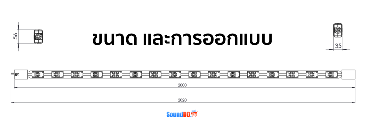 ขนาด และการออกแบบ