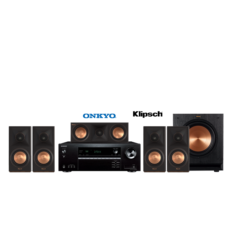 ชุดโฮมเธียเตอร์ 5.1 ชาแนล KLIPSCH x ONKYO TX-NR5100 REFERENCE PREMIERE GEN II SET K