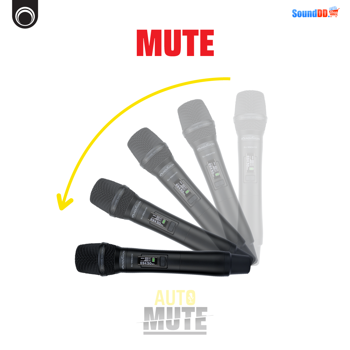 วิธีการ Mute ไมค์
