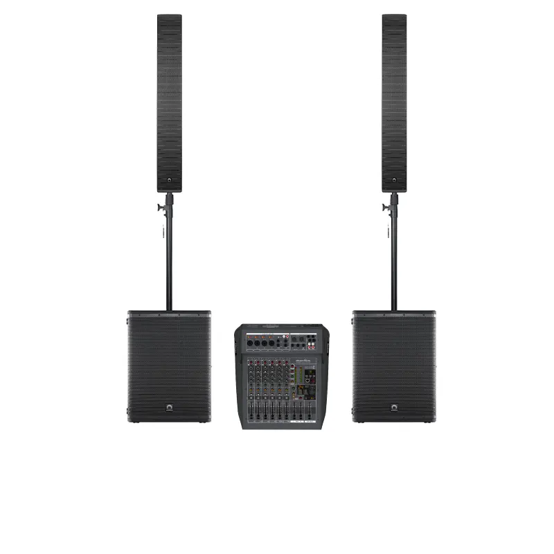 ชุดเครื่องเสียง SOUNDVISION ACS-1500MK2 พร้อมมิกเซอร์ AMX-08