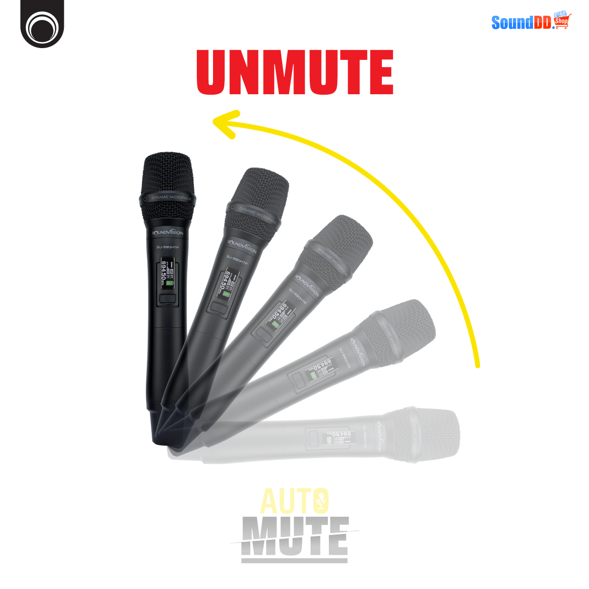 วิธีการ UnMute ไมค์