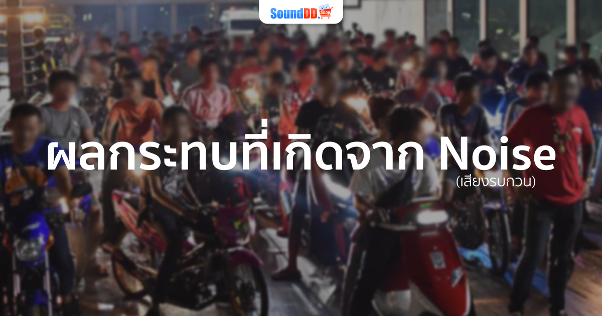 ผลกระทบที่เกิดจาก Noise