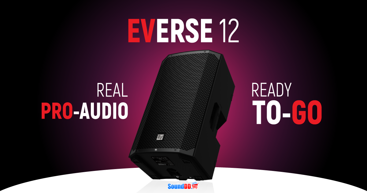 คอนเซปต์ในการออกแบบ ลำโพง EV EVERSE 12