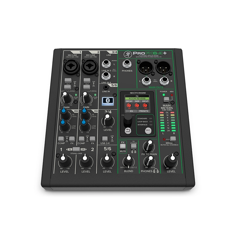 มิกเซอร์ อนาล็อก ProFX6v3+