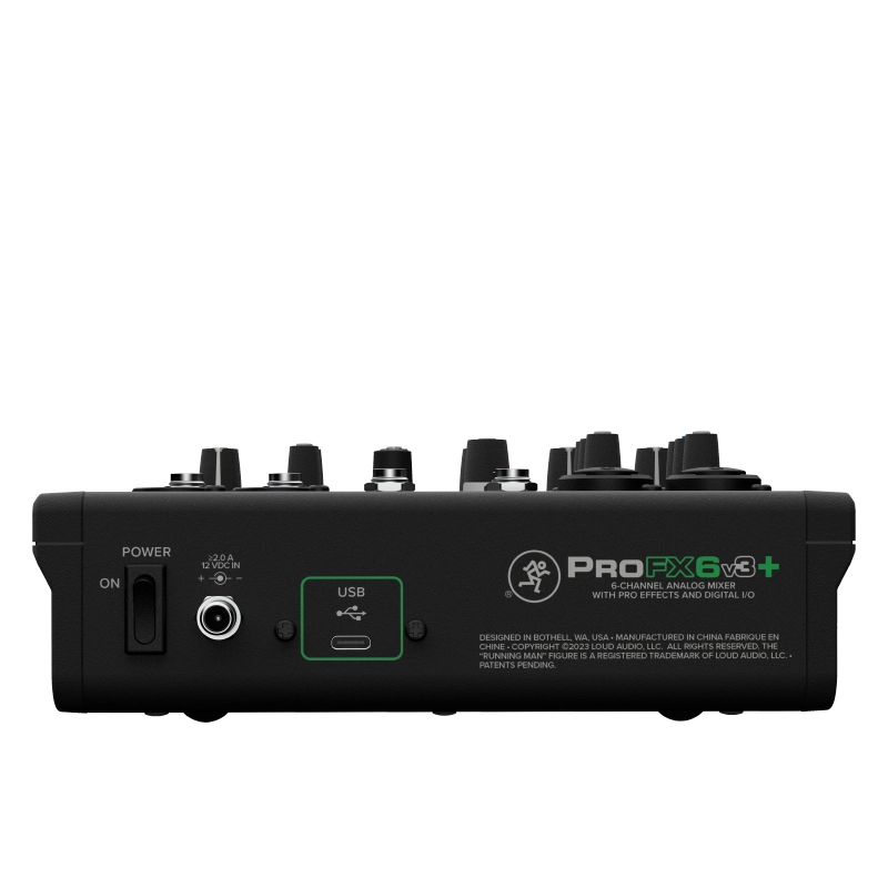 MACKIE ProFX6v3+ มิกเซอร์ อนาล็อก 6 ชาแนล พร้อม USB recording Mode และ Bluetooth - Image 5