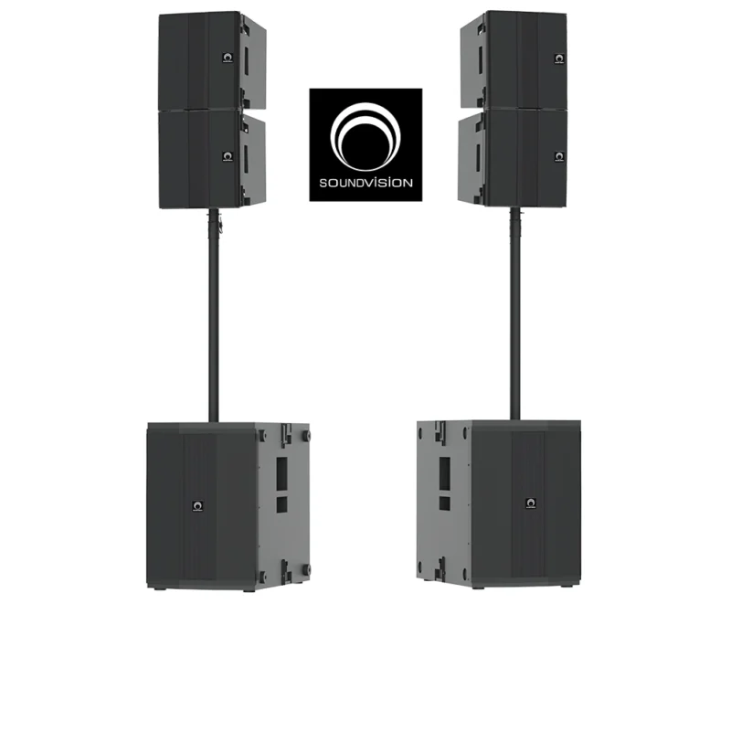 SOUNDVISION Flexy M Series SET 4 ชุดลำโพงไลน์อาเรย์ ระดับมืออาชีพ