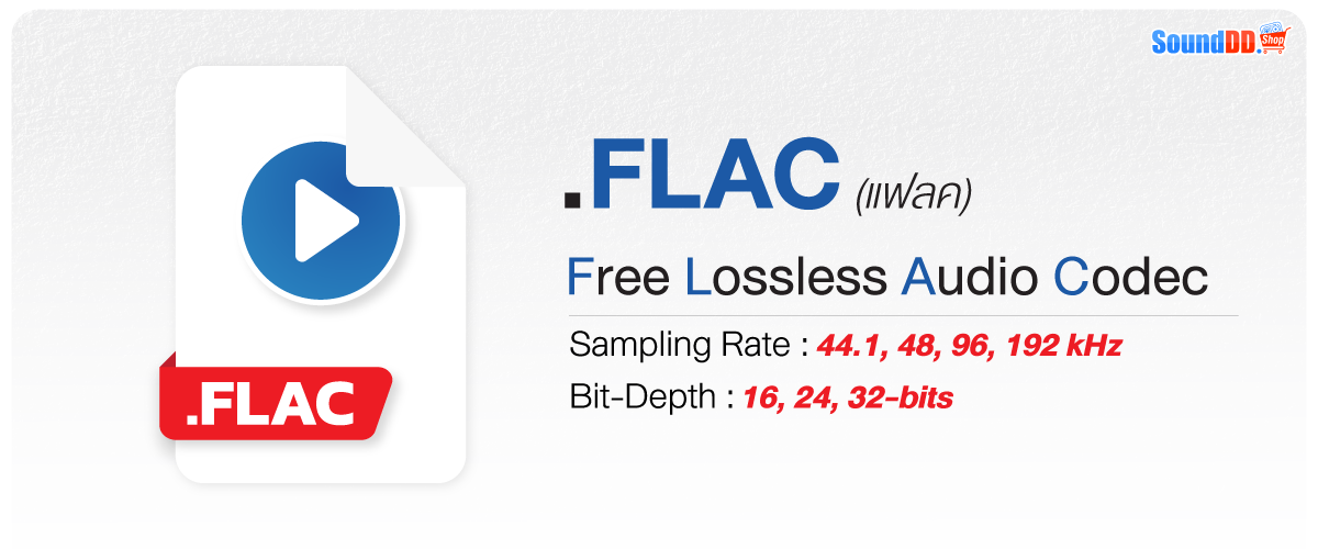 FLAC หรือ Free Lossless Audio Codec