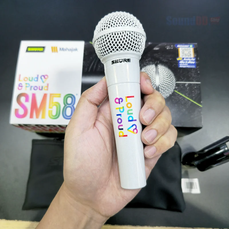 ไมโครโฟนชัวร์ SM58 Pride Month Limited Edition