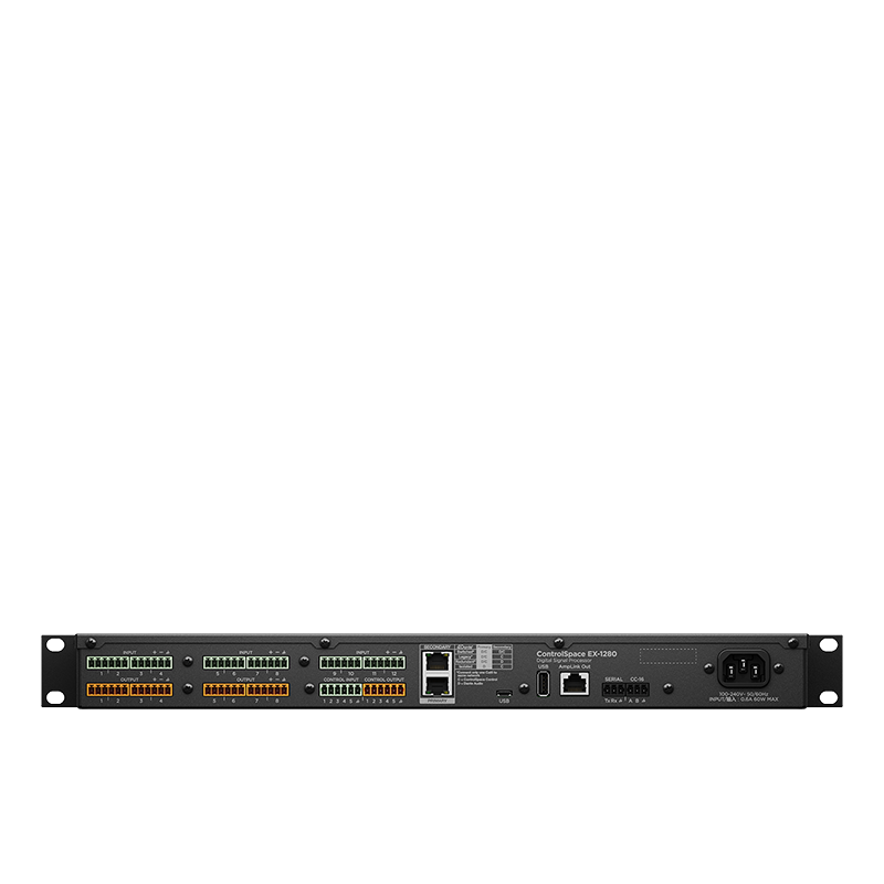 เครื่องประมวลผลเสียง สำหรับห้องประชุม ControlSpace EX-1280