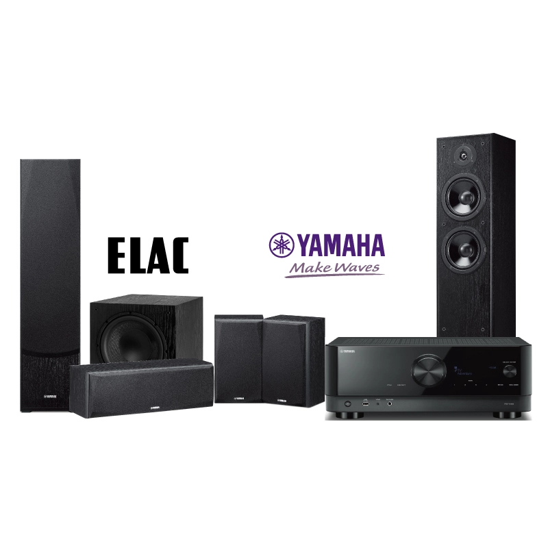 ชุดโฮมเธียเตอร์ RX-V4A + NS-F51 + NS-P51 + SUB1020