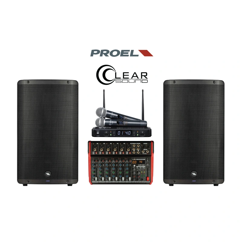 ชุดเครื่องเสียง Proel Pack 1