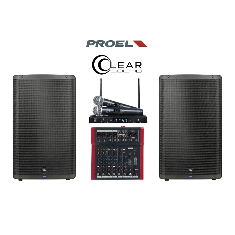 ชุดเครื่องเสียง Proel Pack 2