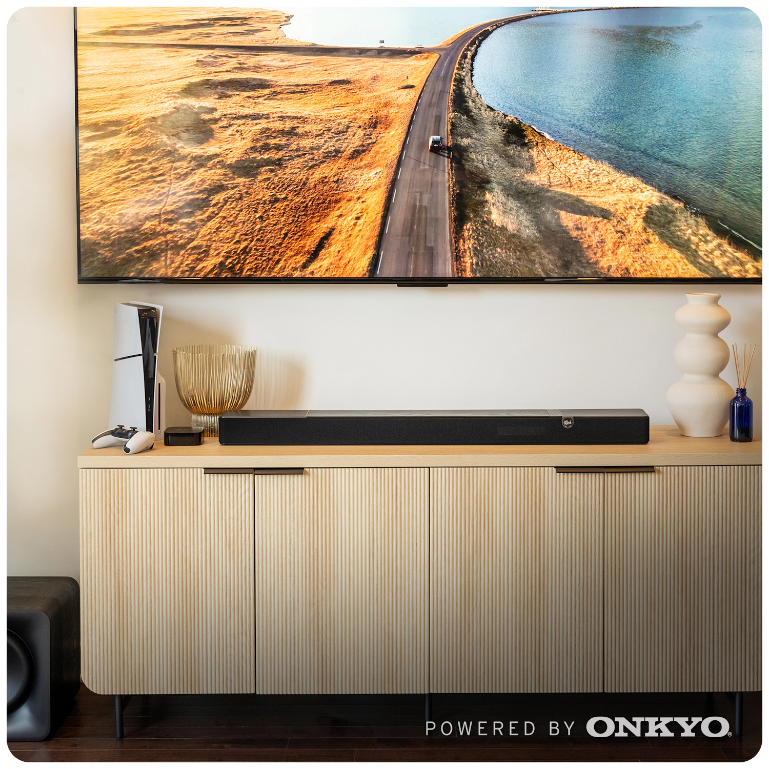 ซาวด์บาร์ 3.1.2 ชาแนล Dolby Atmos