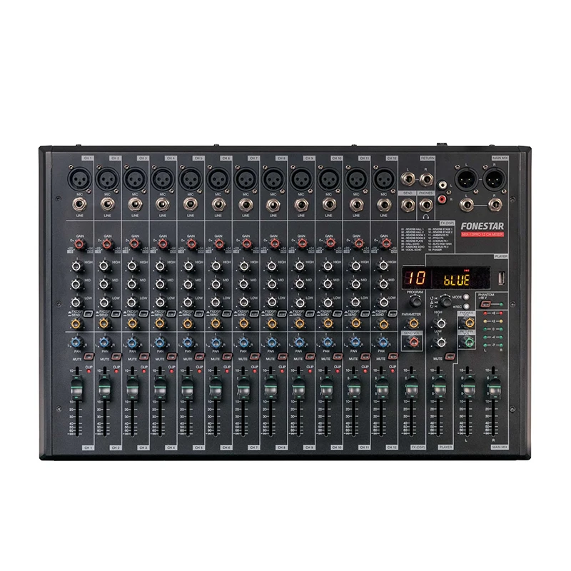 มิกเซอร์ สเตอริโอ Mix-12Pro