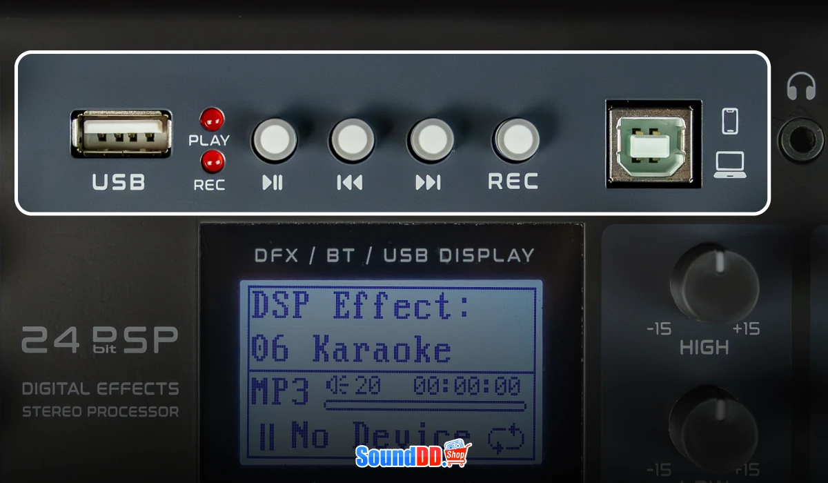 USB Audio Interface ที่รองรับการใช้งาน 2 รูปแบบ