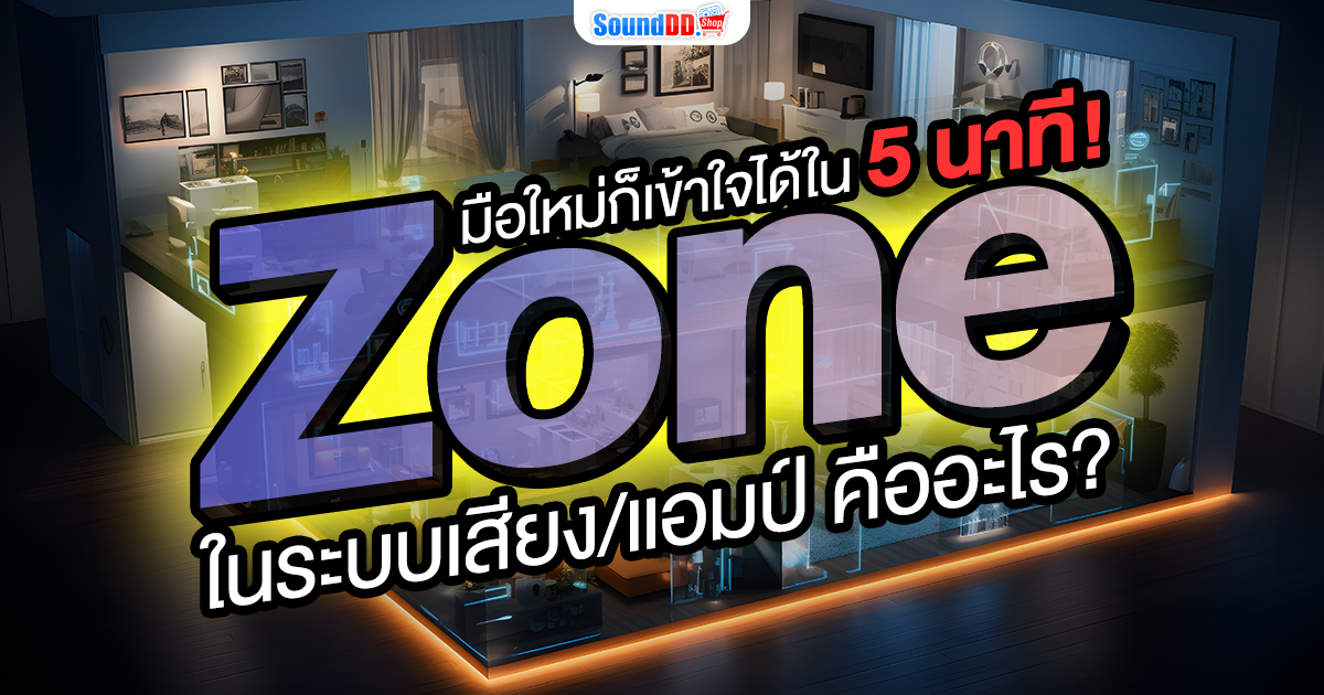 โซน ในระบบเสียง คืออะไร? มือใหม่ก็เข้าใจได้ใน 5 นาที!
