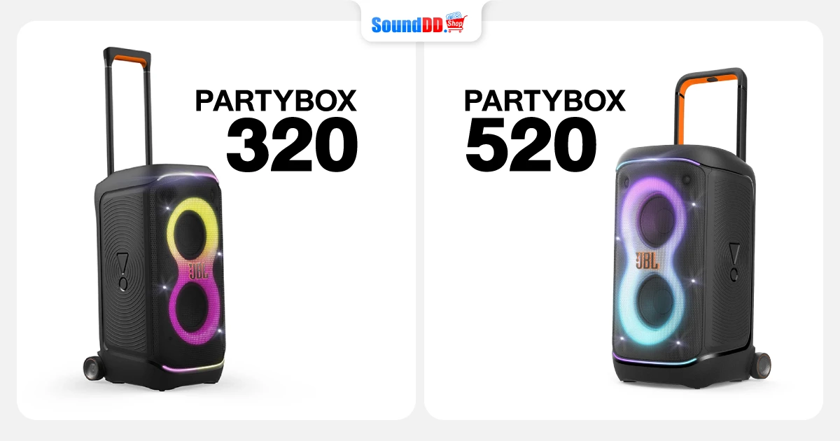 JBL PARTYBOX 320 VS JBL PARTYBOX 520