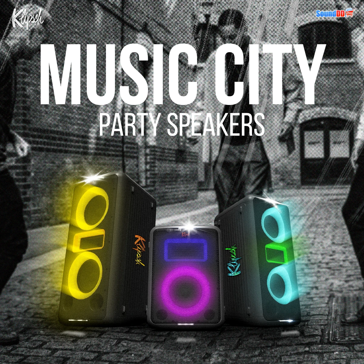 Klipsch Music City Party Speakers