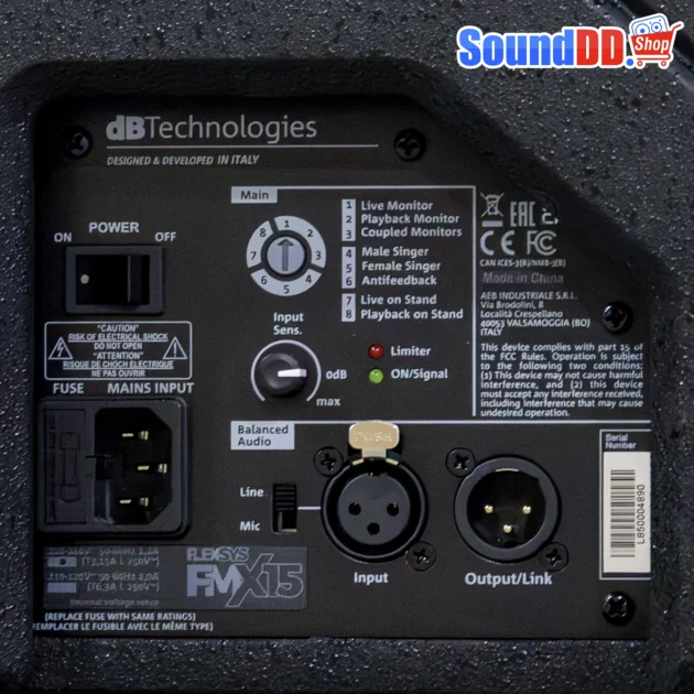 dBTechnologies Flexsys FMX15