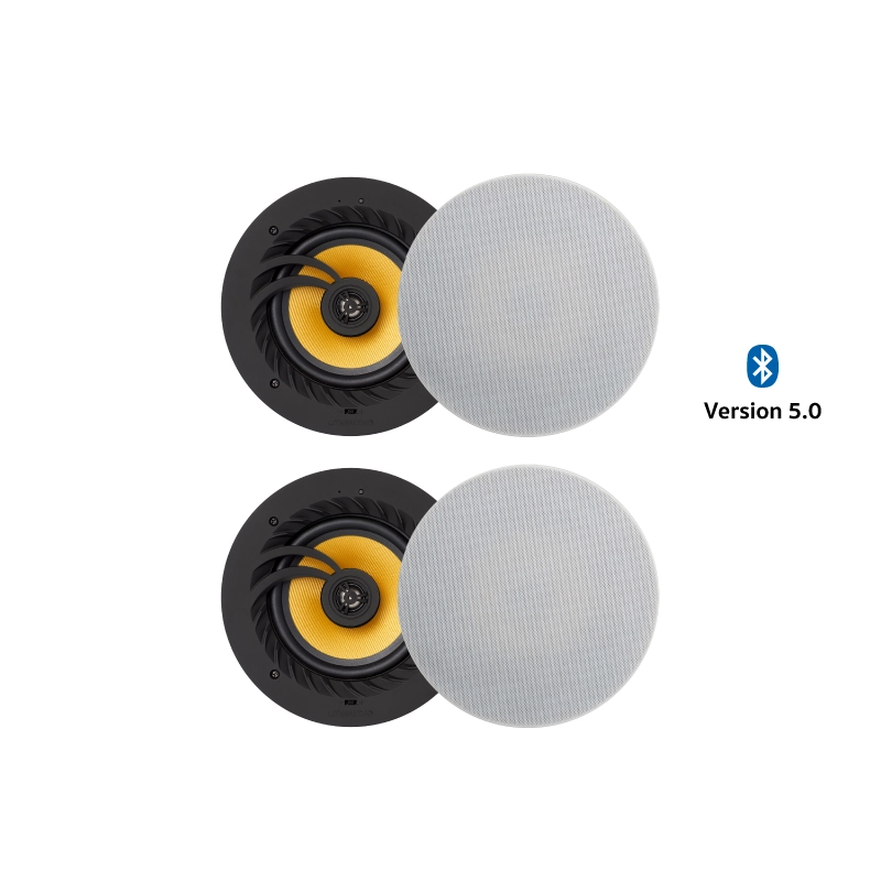 ลำโพงติดเพดาน Bluetooth Wireless 6.5'' Ceiling Speaker (2 Master And 2 Passive)